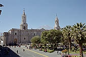 Arequipa, Plaza de Armas with the Cathedral 